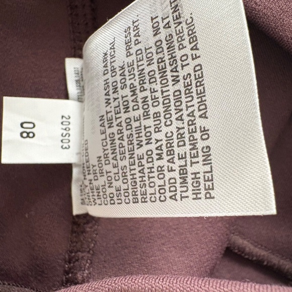 NWT Uniqlo AIRism Flare Pants Chocolate Brown- M - Picture 9 of 12